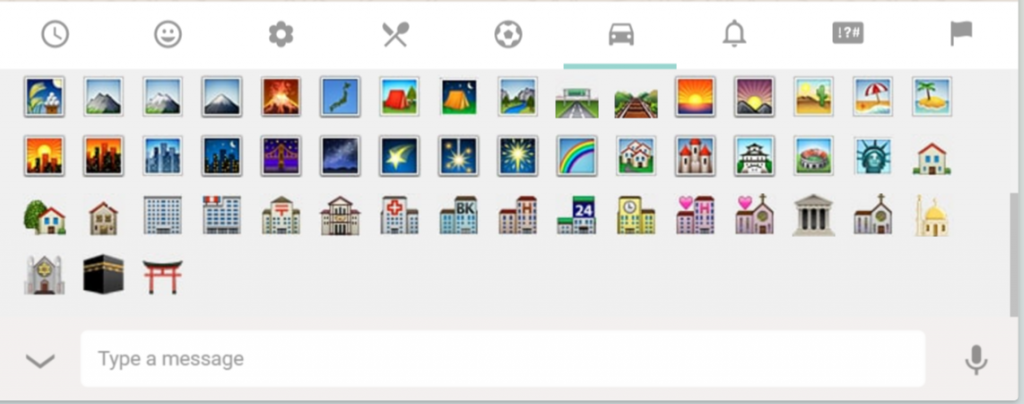 WhatsApp emojis