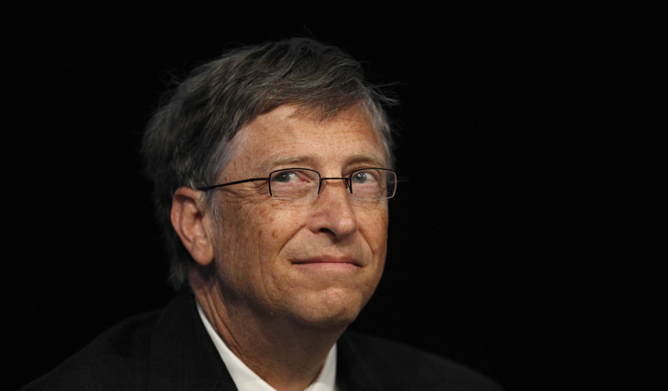 Microsoft founder and philanthropist Bill Gates speaks at the "Uniting to Combat Neglected Tropical Diseases" conference at the Royal College of Physicians in London