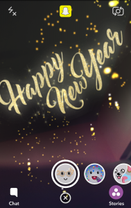 snapchat new year