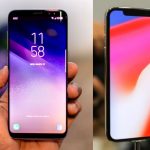 iPhone X vs. S8