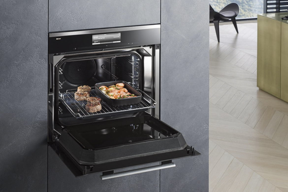 Miele's RF cooking oven will consume less electricity. The company claims that it will be no match for 're-heating machine' microwave oven.