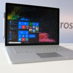 Microsoft has launched the Surface Book 2, the newest version of its flagship notebook computer. The new Surface Book 2 has an updated design.