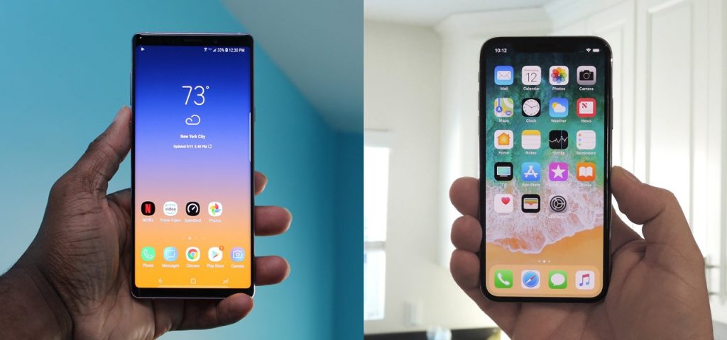 iphone-xs-max-vs-samsung-galaxy note 9