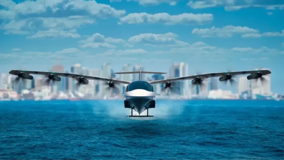 Flying electric boat