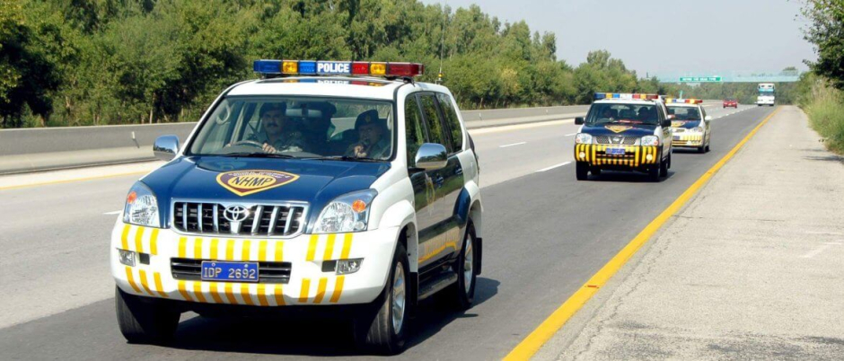 motorway police