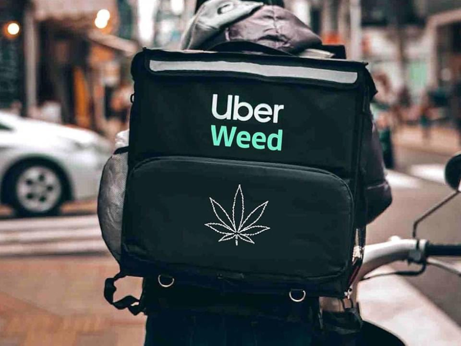 uber eats delivers weed