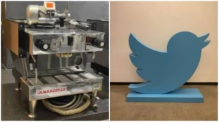 Twitter Office furniture auction