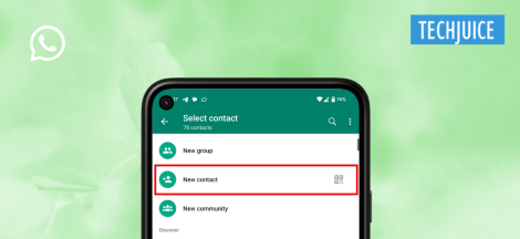 WhatsApp's new feature: Add contacts directly to the app!