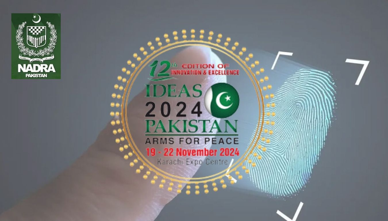 NADRA Reveals Innovative Biometric Technology at IDEAS 2024