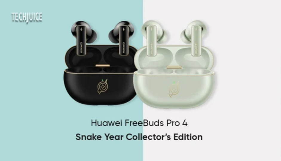 Huawei Freebuds Pro 4 Collectors Edition Features Unique Snake Design Heres What You Need To Know