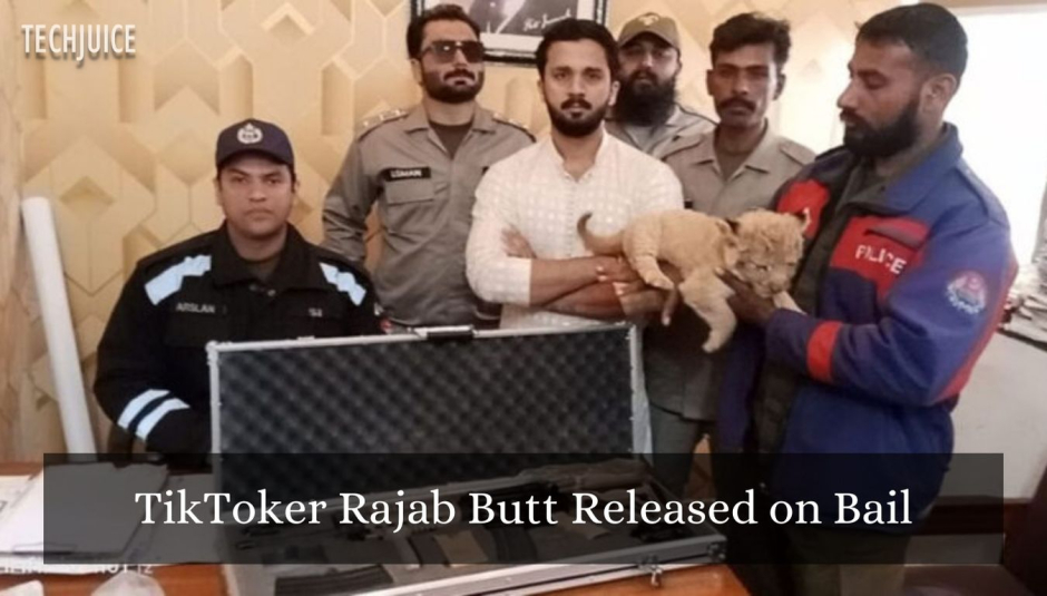 Tiktok Star Rajab Butt Granted Bail In Arms Possession Case